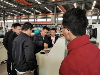 SHANDONG WAMI CNC TECHNOLOGY CO.LTD производственная линия завода