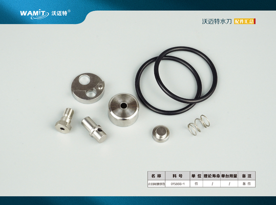 015866-1 60k psi Check Valve Repair Kit Waterjet Части запасные для режущей машины для водораствора