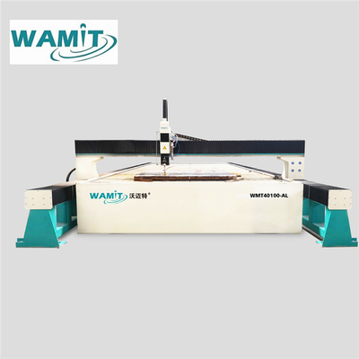4000*10000 мм Большой стол 415V Cnc водостойкая режущая машина / водостойкая резачка металла