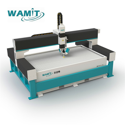 200 мм Алюминиевая Углеродистая Сталь CNC Водяной Джет Резач с Пятью Осями